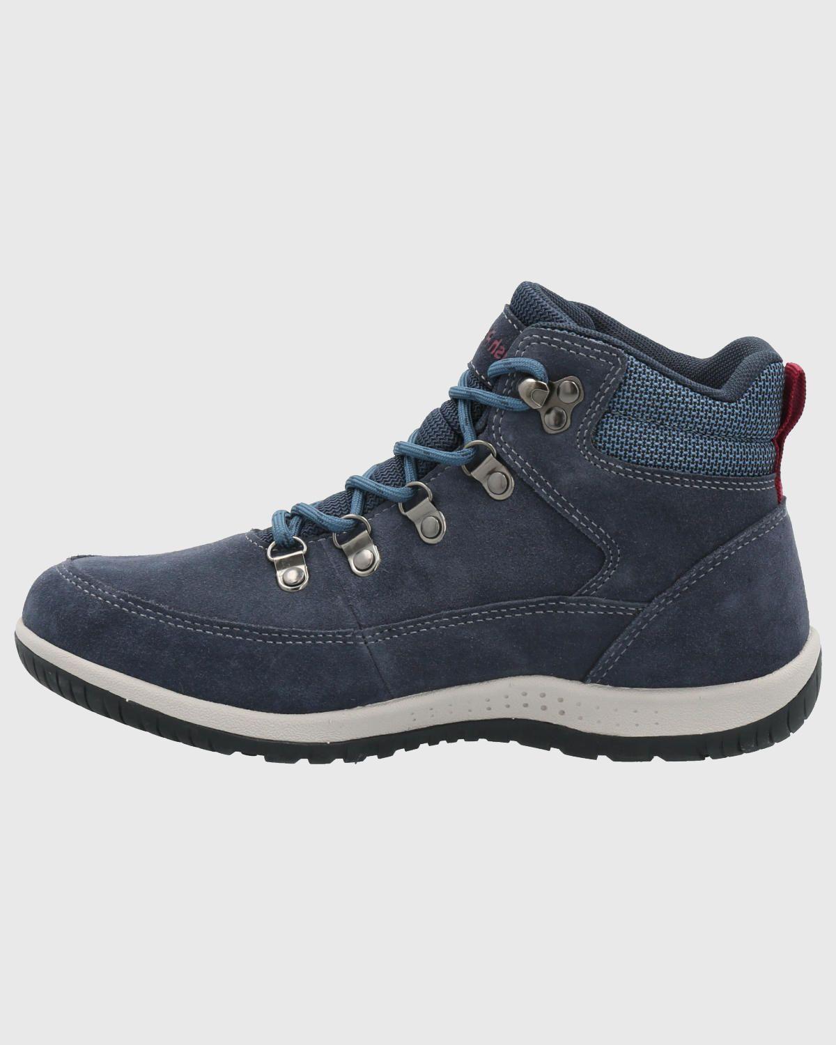 Botin Cuero Mujer Emur Azul-5