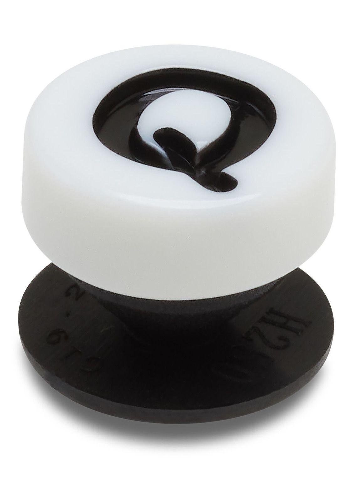 Jibbitz Crocs Q Pequeña Carta de Amistad Blanco-2