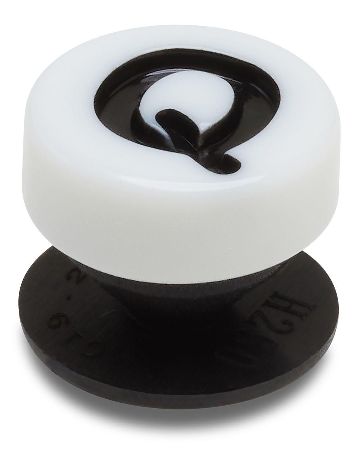 Jibbitz Crocs Q Pequeña Carta de Amistad Blanco-2