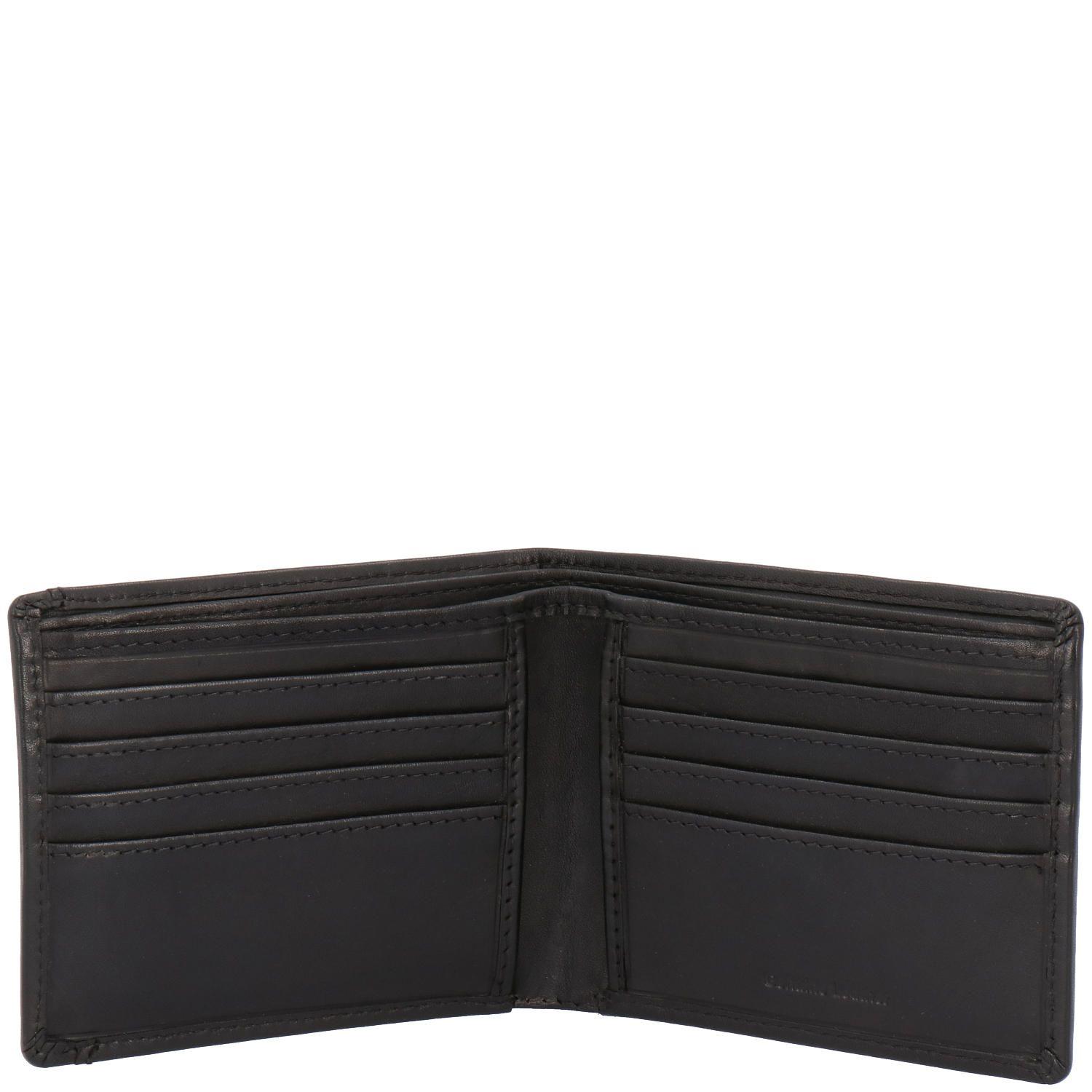 Billetera Cuero Hombre Jg Ventana Negro-2