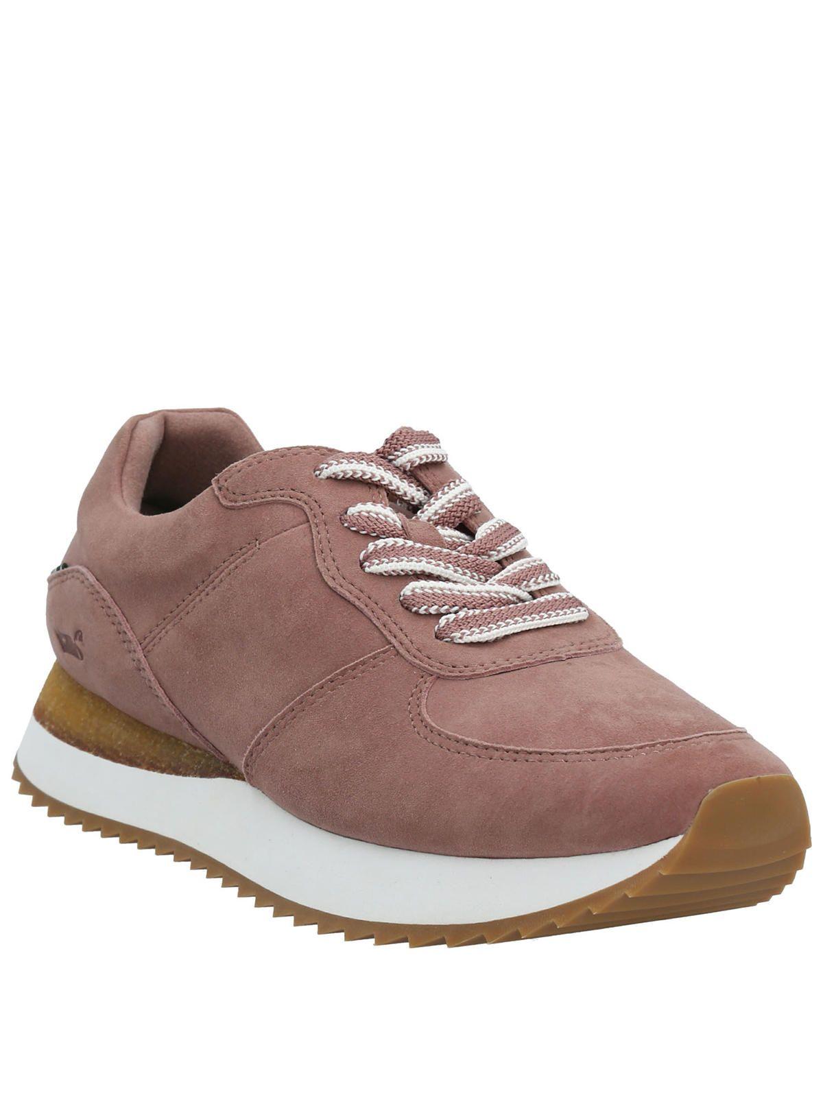 Zapatilla Cuero Mujer Viena Morado-1