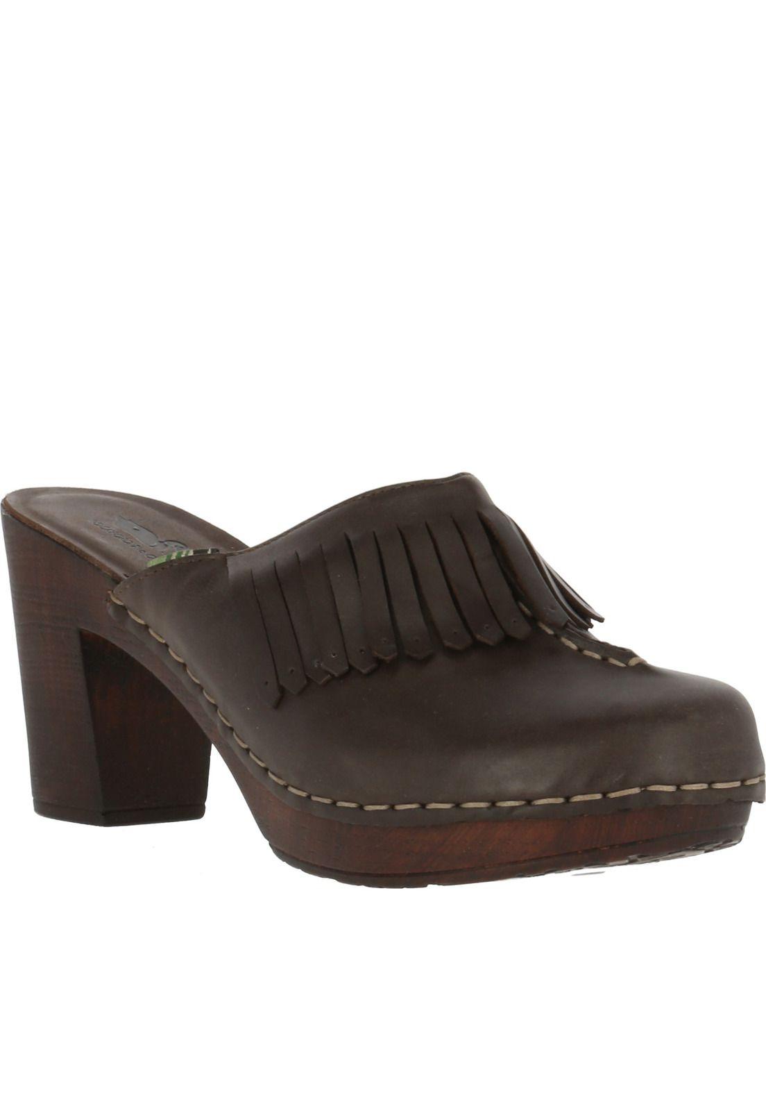 Sueco Cuero Megan Café Mujer-0