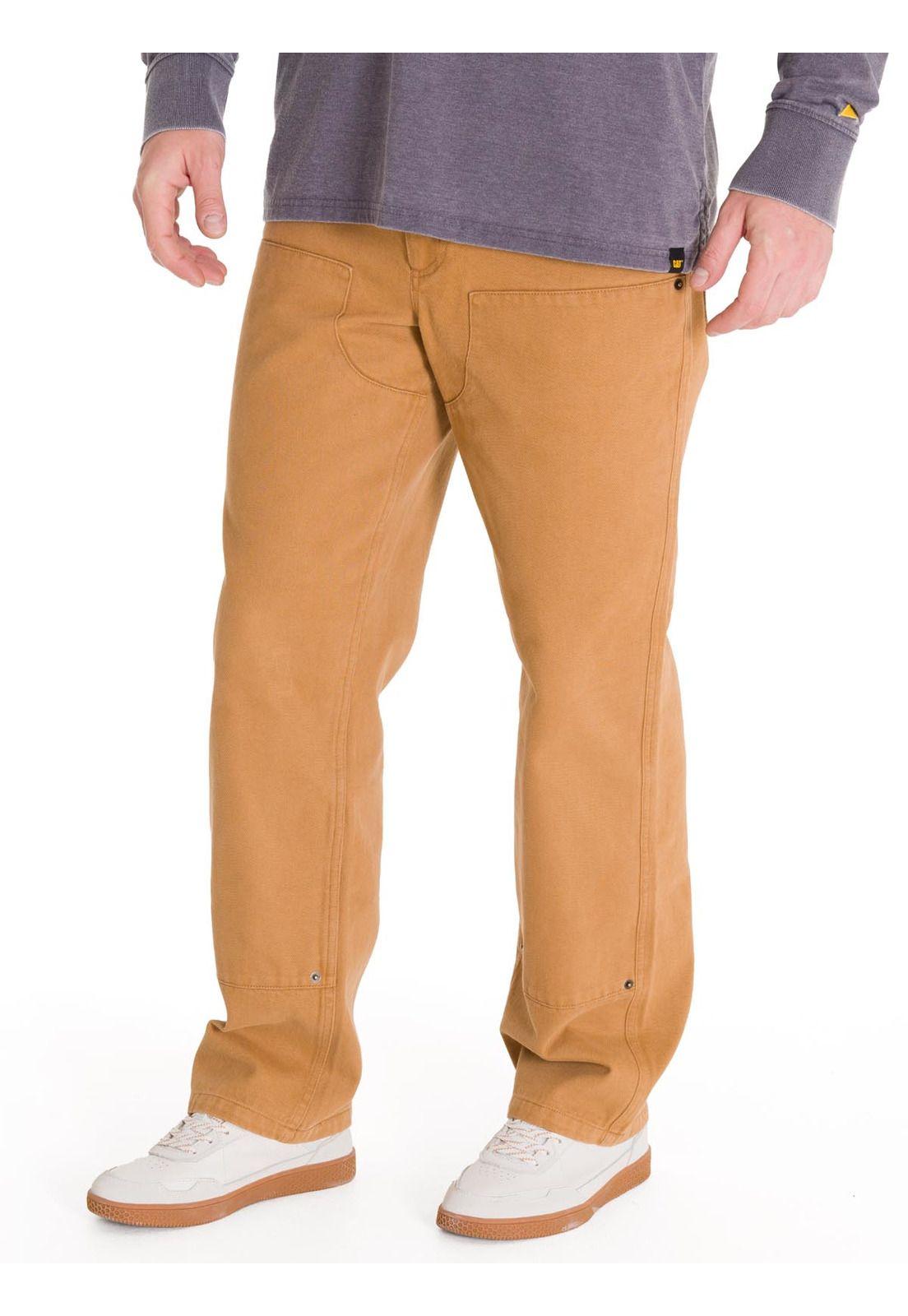 Pantalón Heritage Uniform Double Hombre Café Claro-1