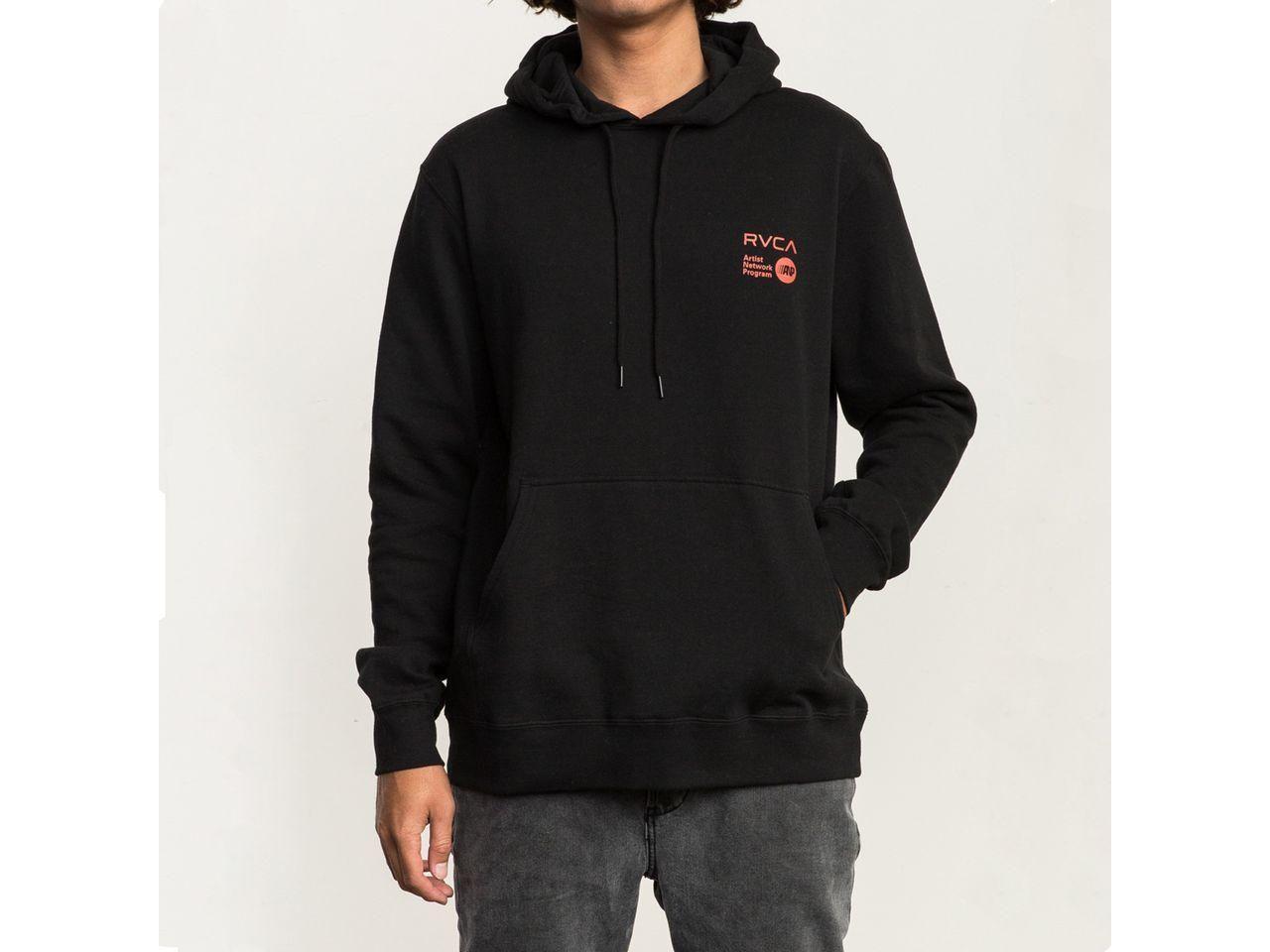 Polerón Anp Pack Hood Rvca Black-0
