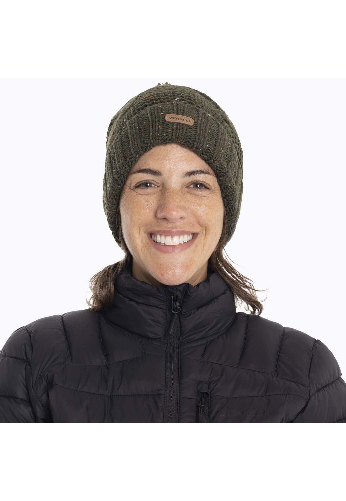 Gorro Unisex Ospika 2-Layer Pompo Verde Merrell-0