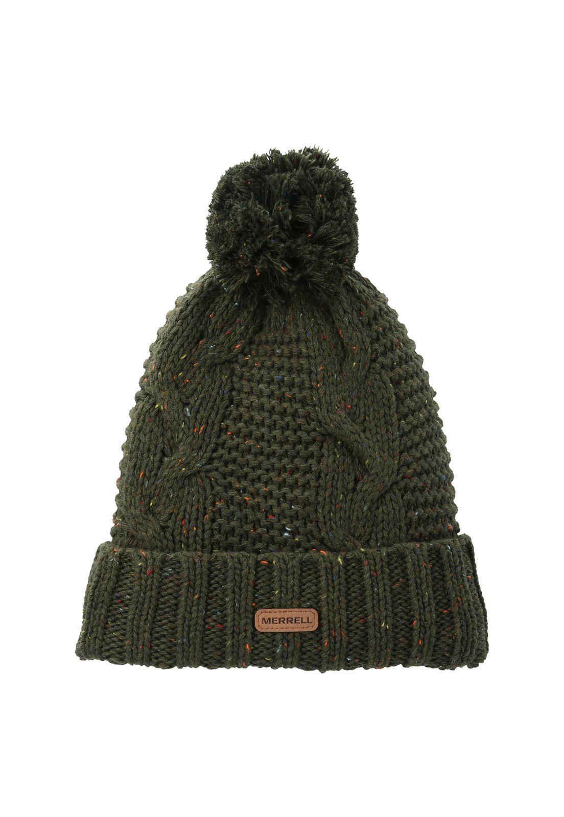 Gorro Unisex Ospika 2-Layer Pompo Verde Merrell-3