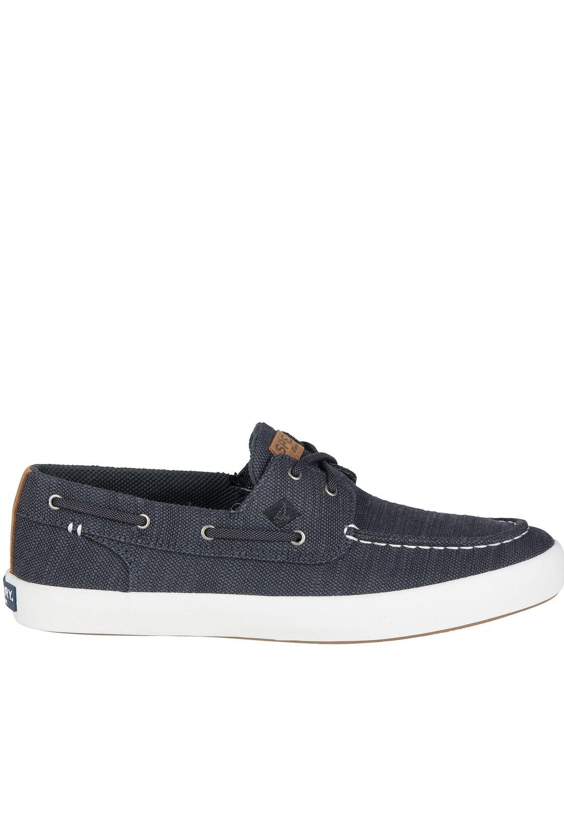 Zapatilla Wahoo 2-Eye Baja Gris Hombre Sperry-1