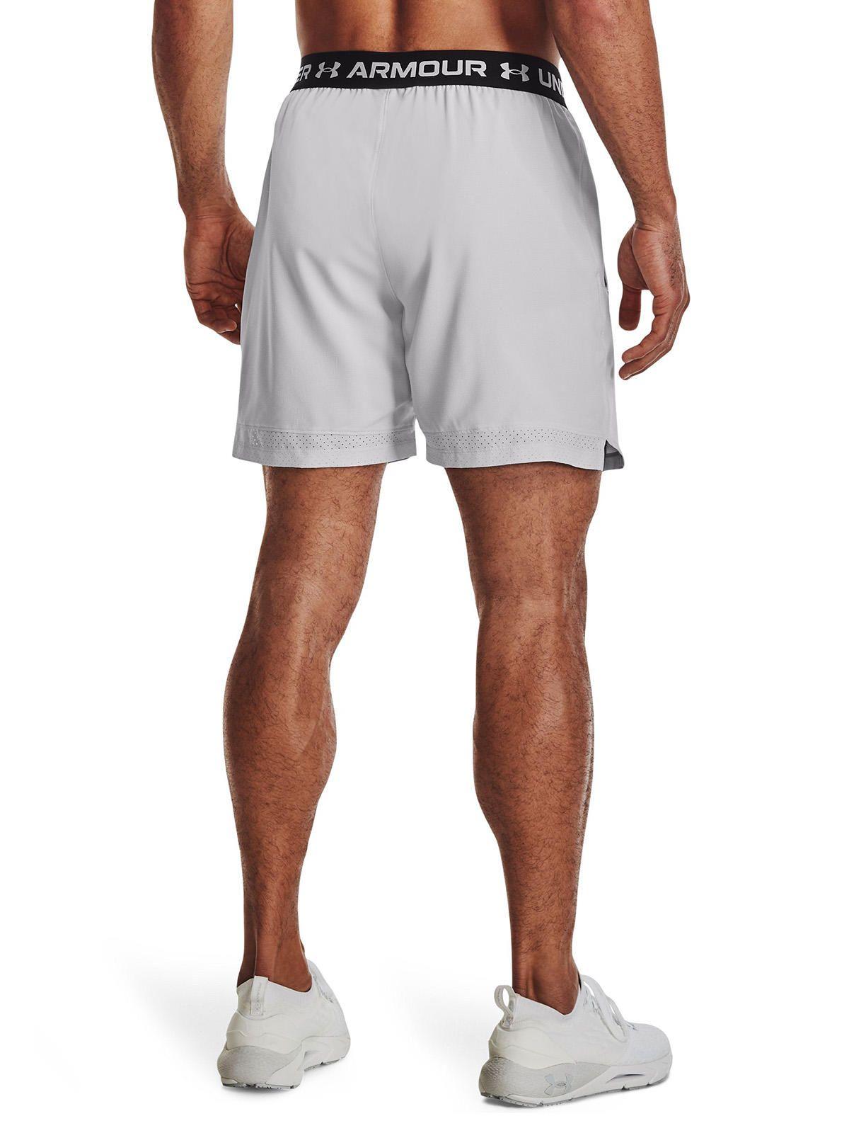 Short UA Vanish Woven 6" Gris Hombre-4