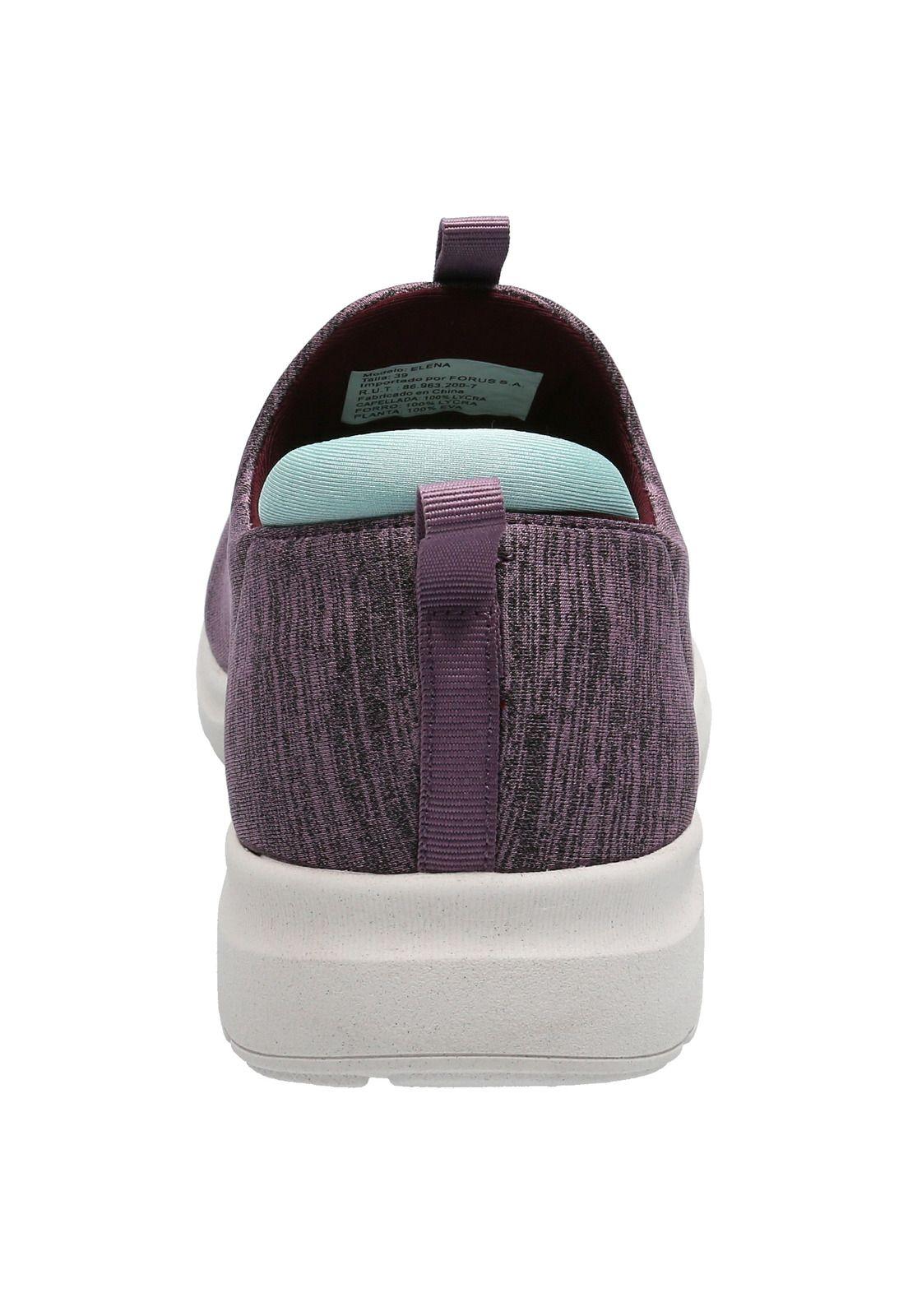 Zapatilla Mujer Elena Morado-5