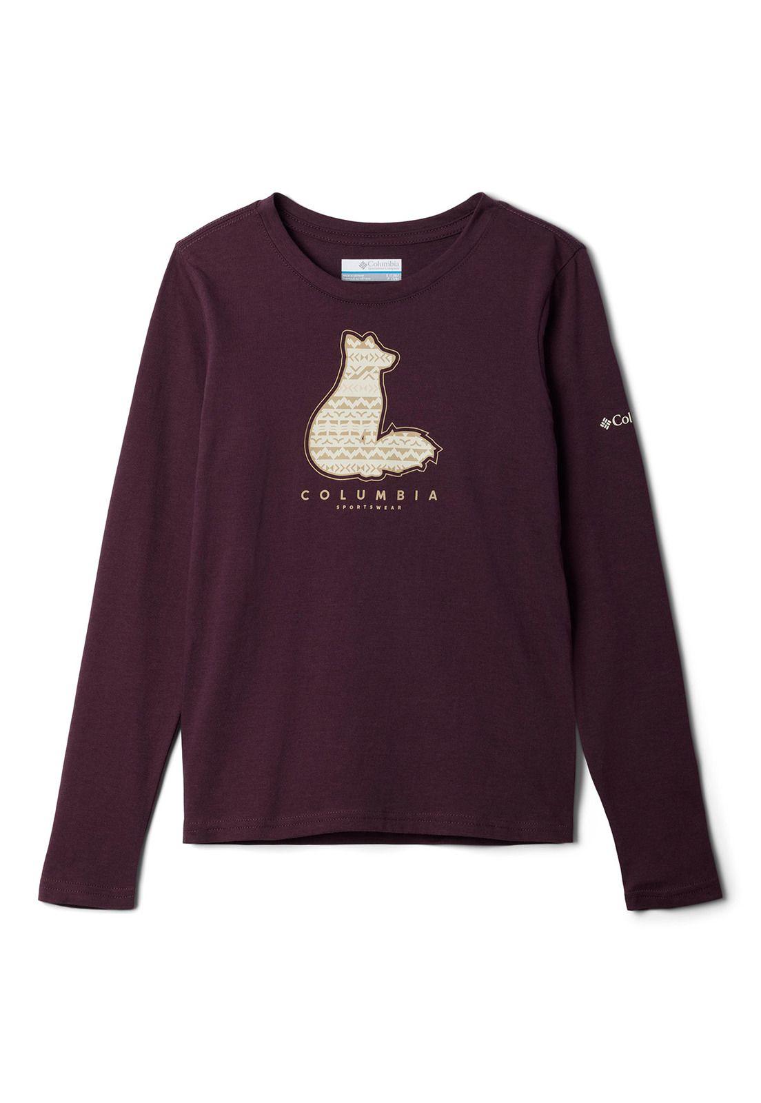 Polera Manga Larga Niña Hazeldel Hill Morado-0