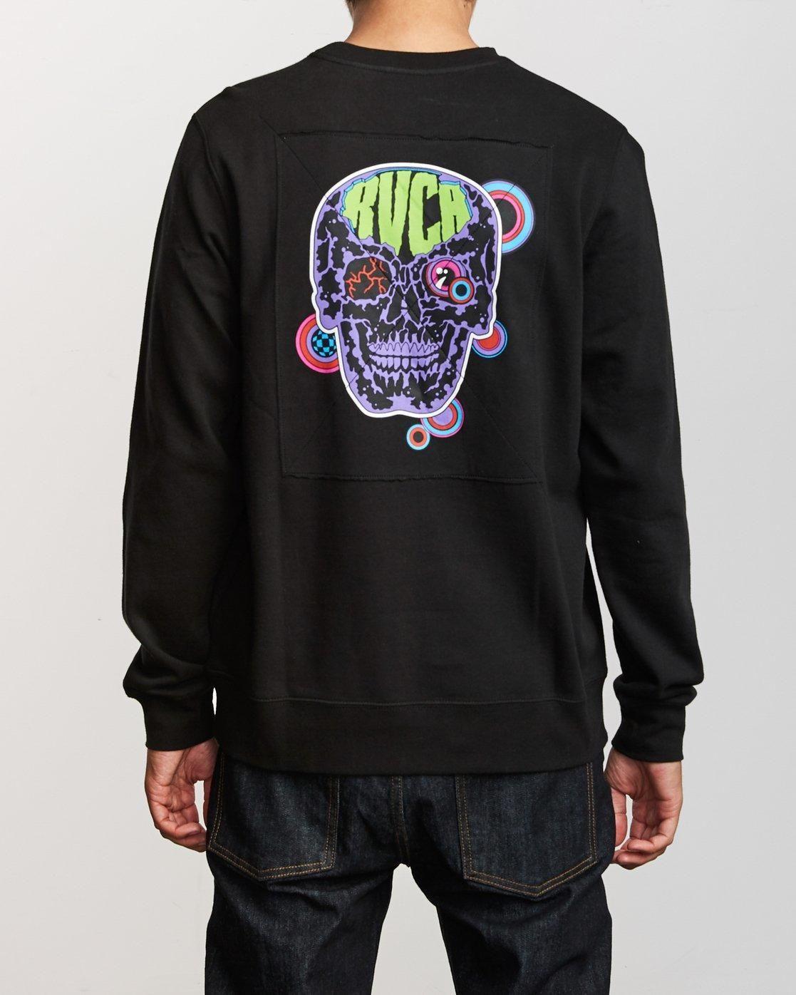 Polerón Hombre Leisure Crew Negro-2