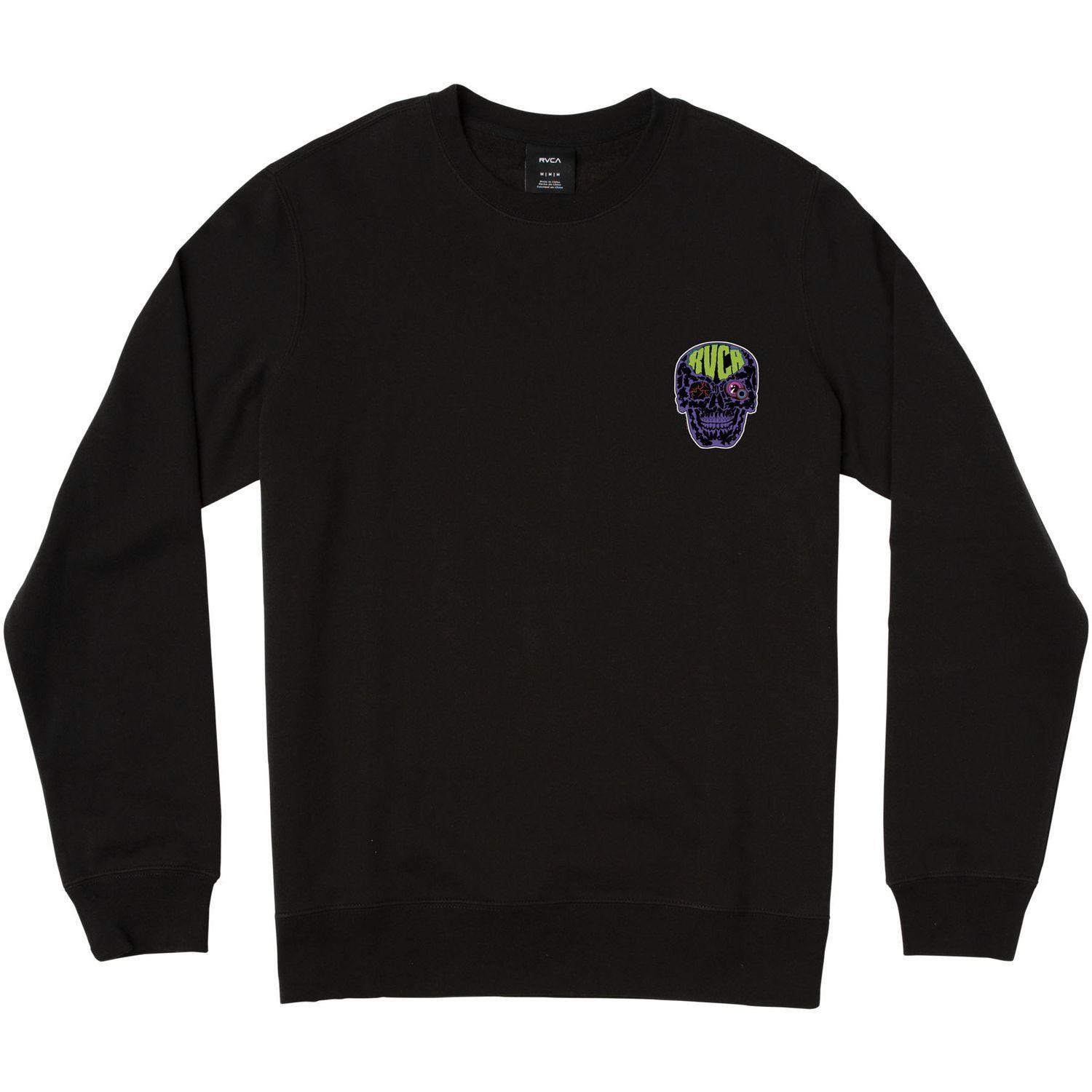 Polerón Hombre Leisure Crew Negro-3