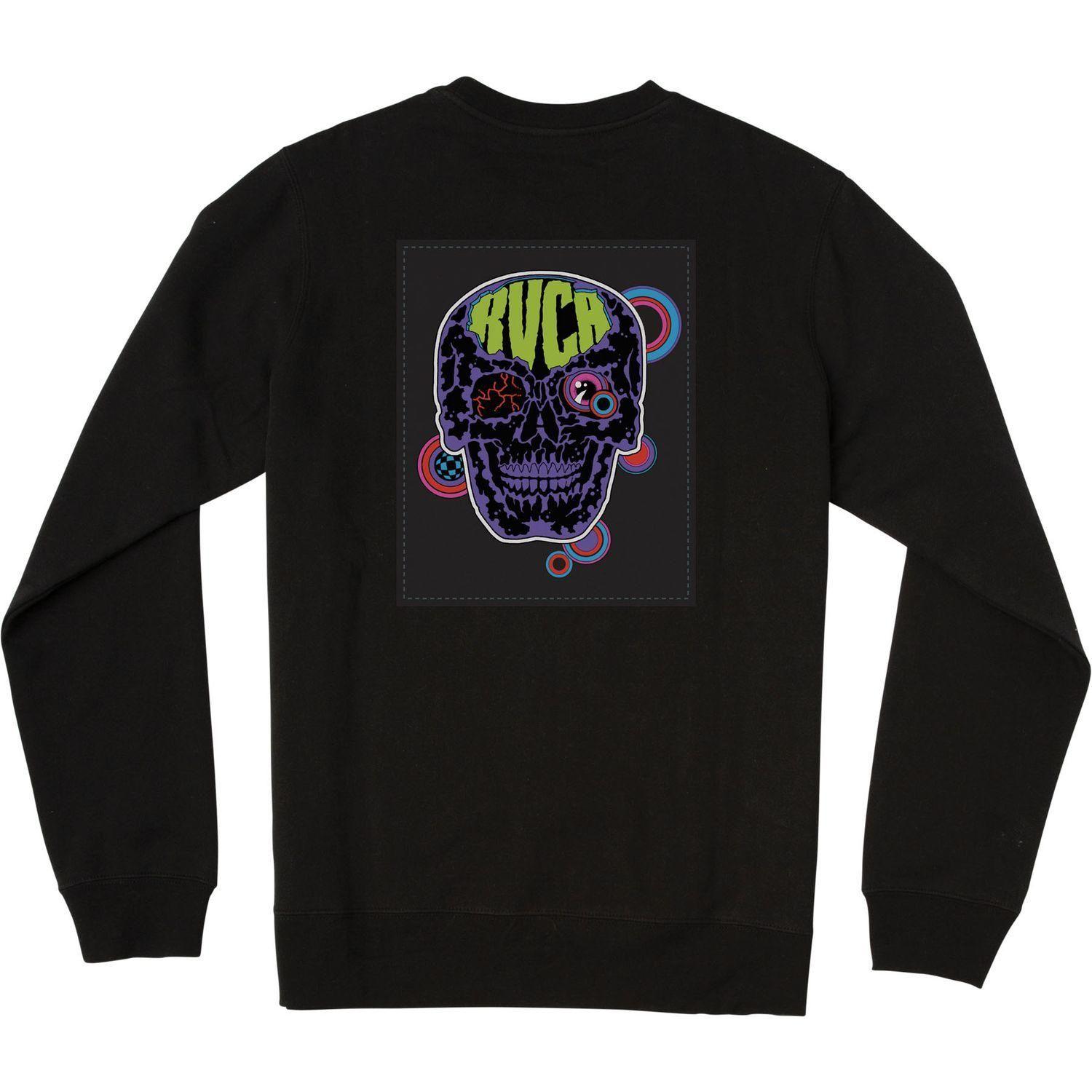 Polerón Hombre Leisure Crew Negro-4