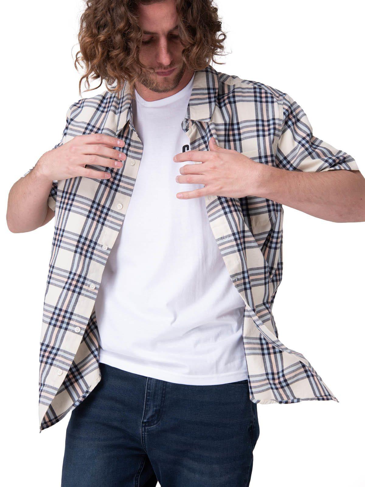 Camisa Manga Corta Poplin Shirt Ii Hombre Multicolor-0