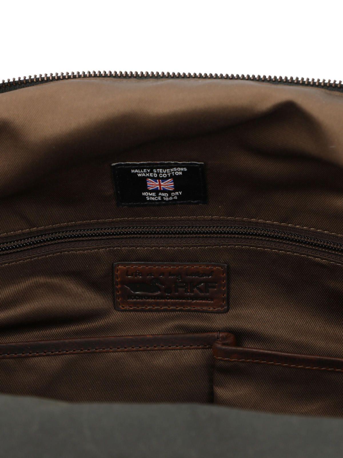 Bolso Engrasado Cuero Unisex Uk Sheffield Café-4