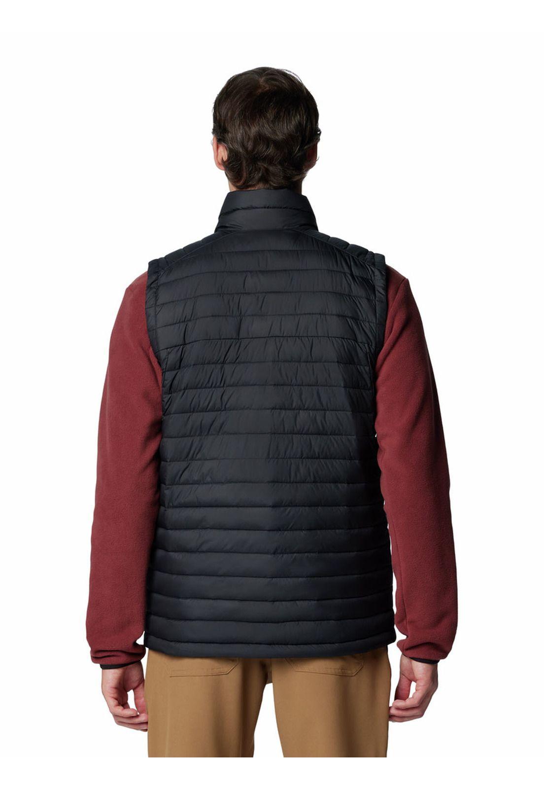 Parka Sin Mangas Hombre Silver Falls Ii Negro-6