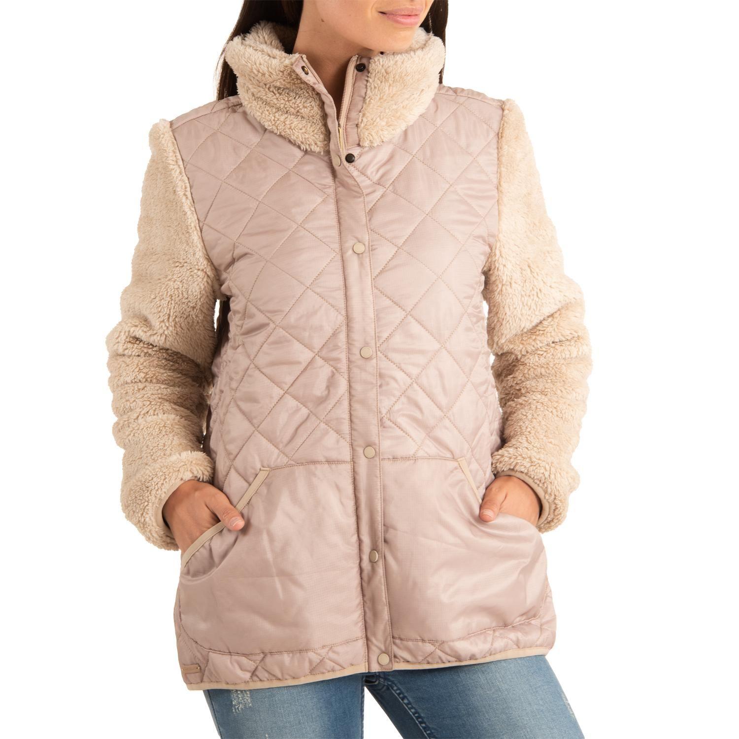 Chaqueta Mujer Pola Dorado-0