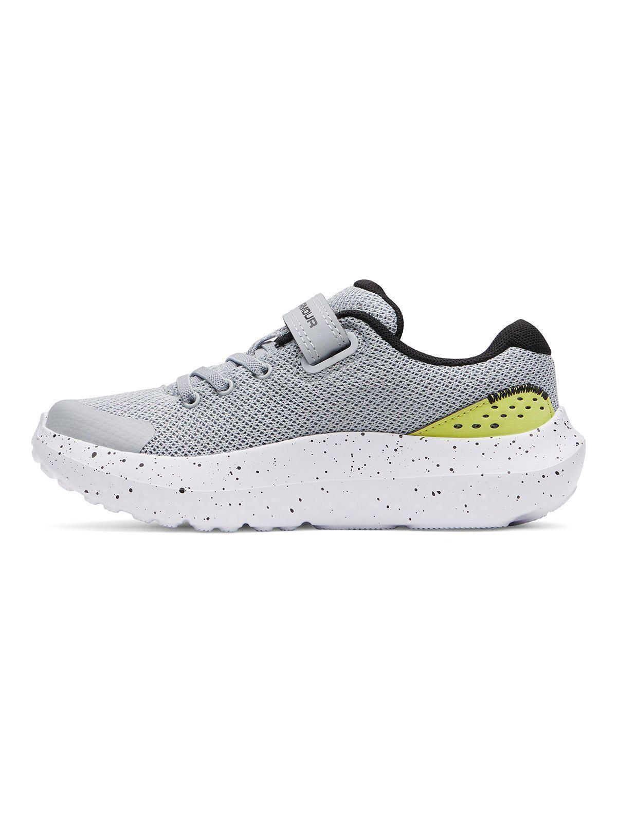 Zapatilla Preescolar UA Surge 4 AC Gris Niño-1