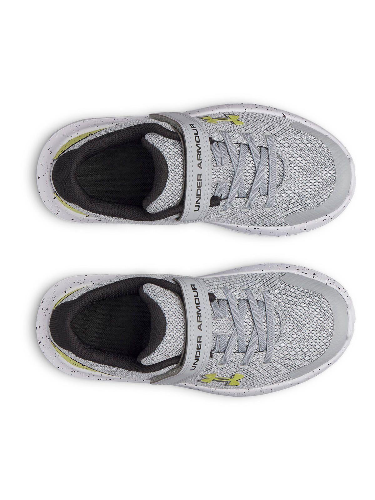 Zapatilla Preescolar UA Surge 4 AC Gris Niño-4