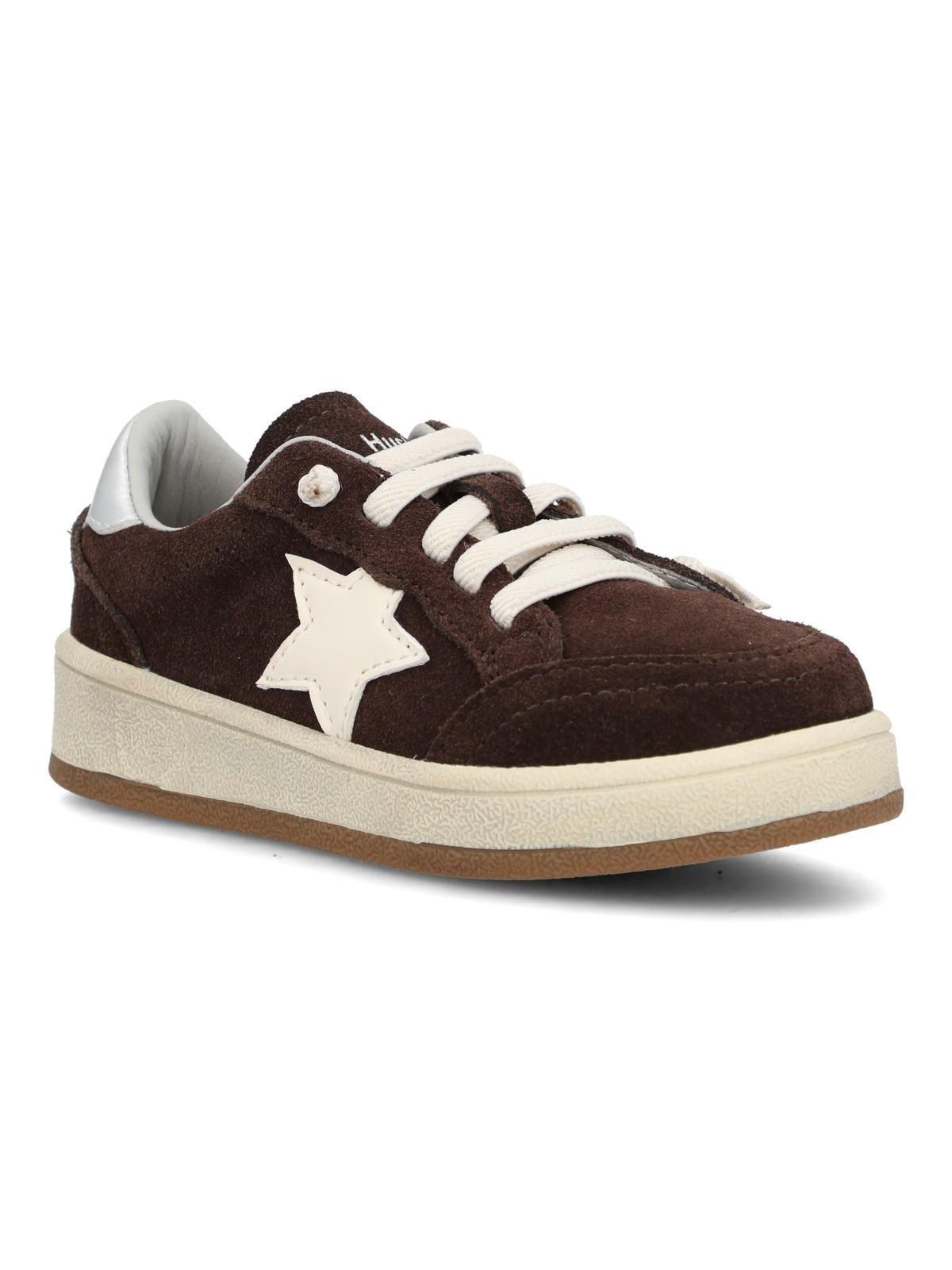 Zapatilla Niña Inari Café Oscuro-1