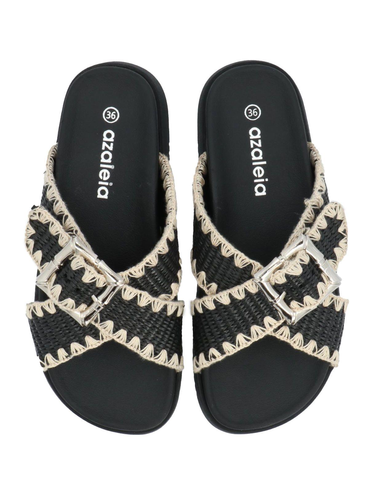 Sandalia Mujer Caeli Negro-7