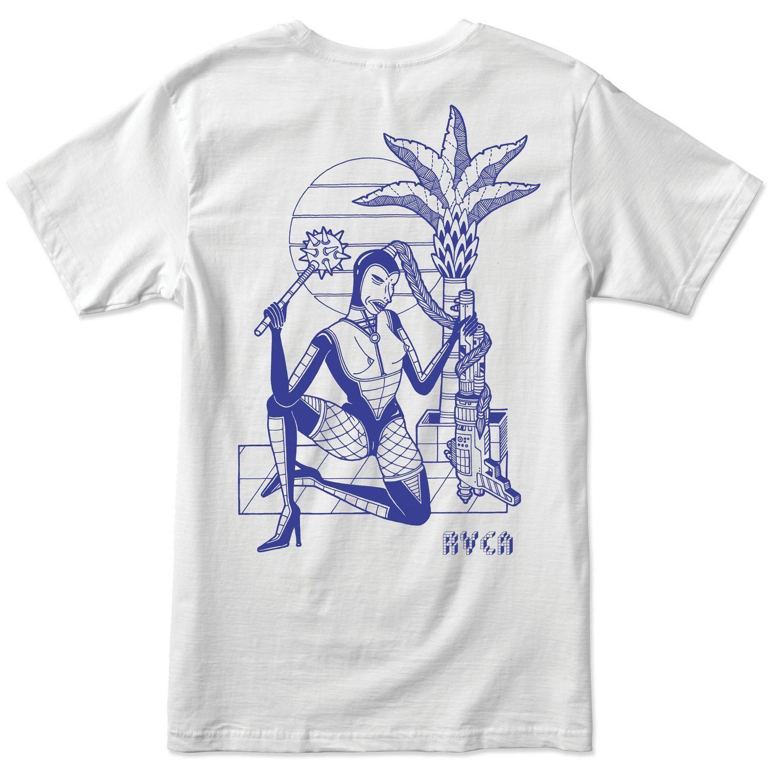 Polera M/C Masculino Space Lazer Ss Blanco-1