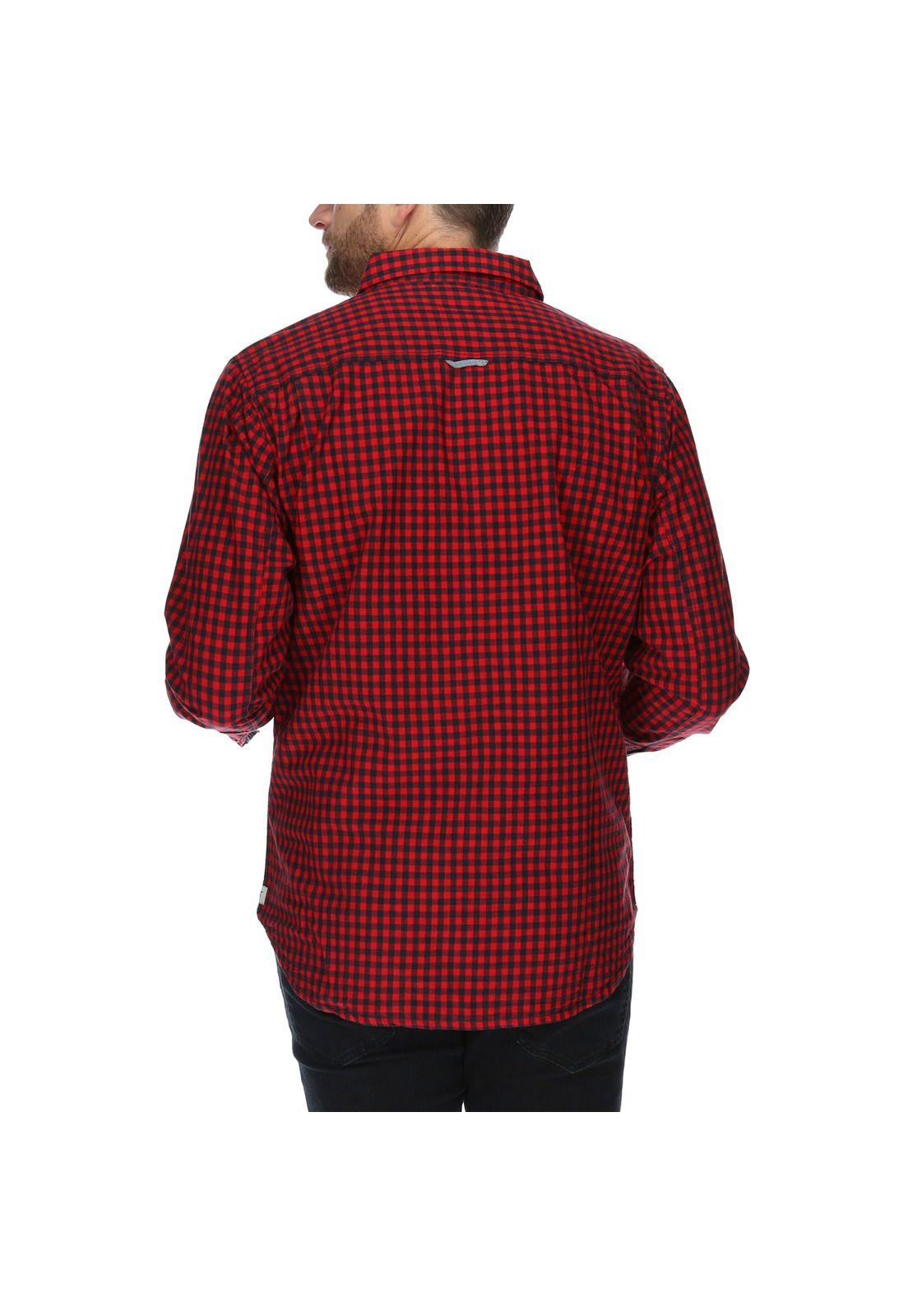 Camisa Foundation Gingham Rojo-2