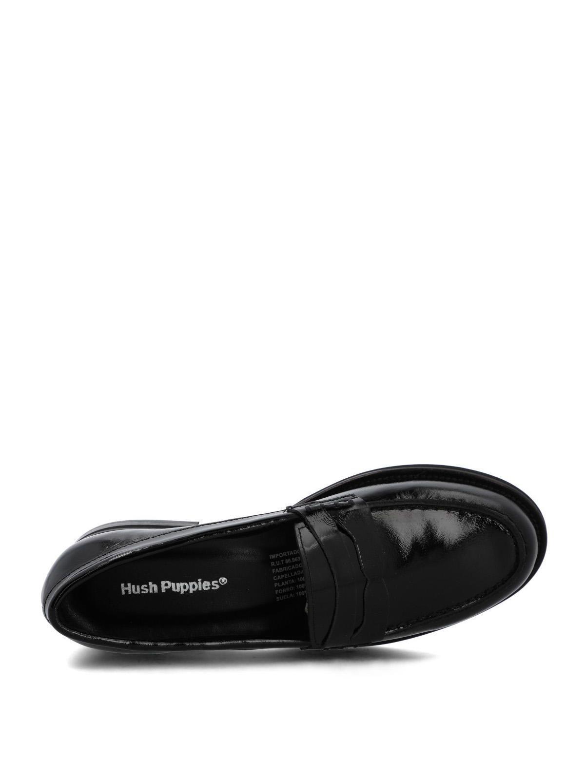 Mocasin Cuero Mujer Gaela Negro-7