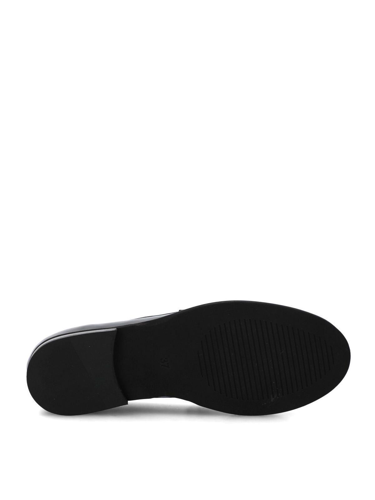 Mocasin Cuero Mujer Gaela Negro-8
