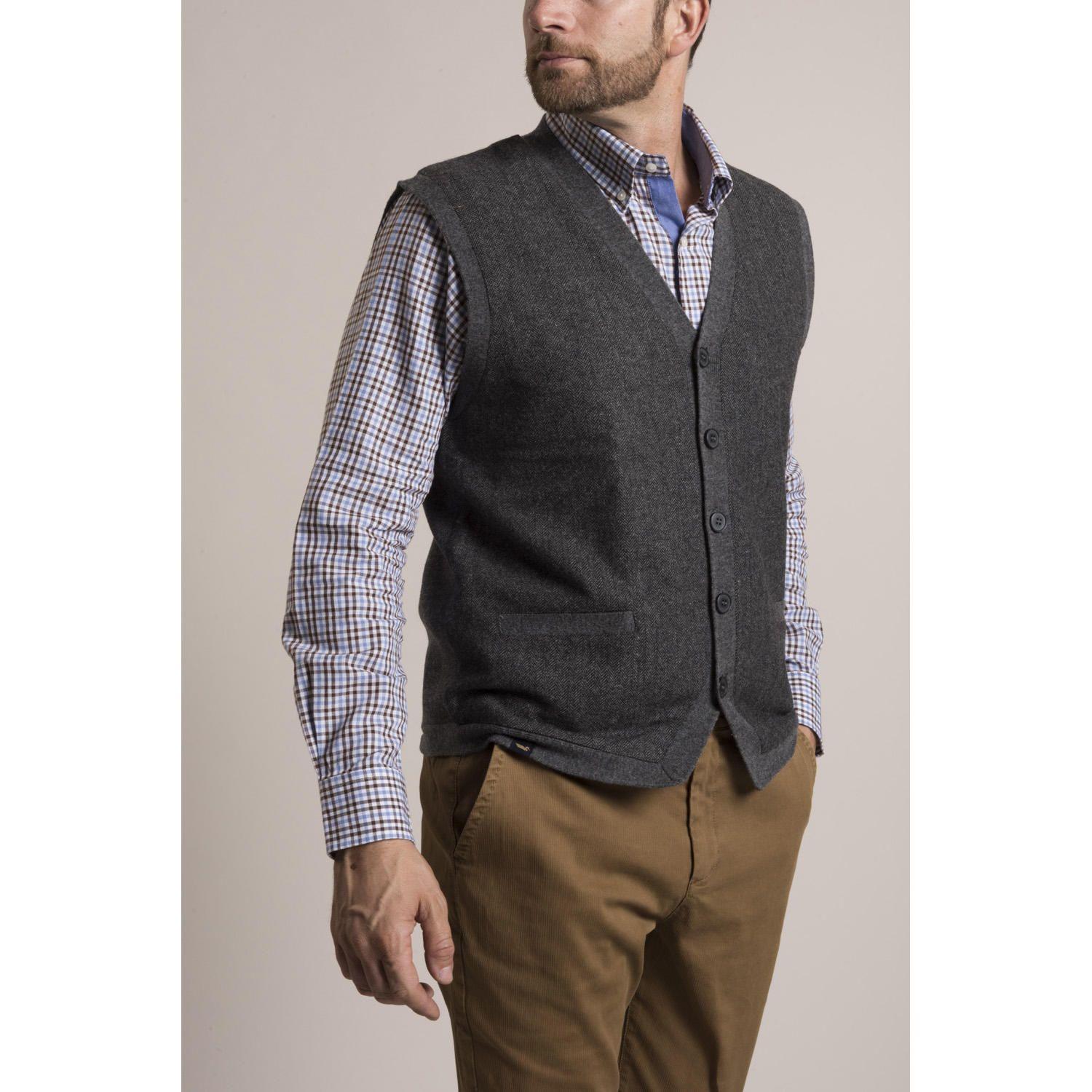 Vest Spike Rockford Gris-1
