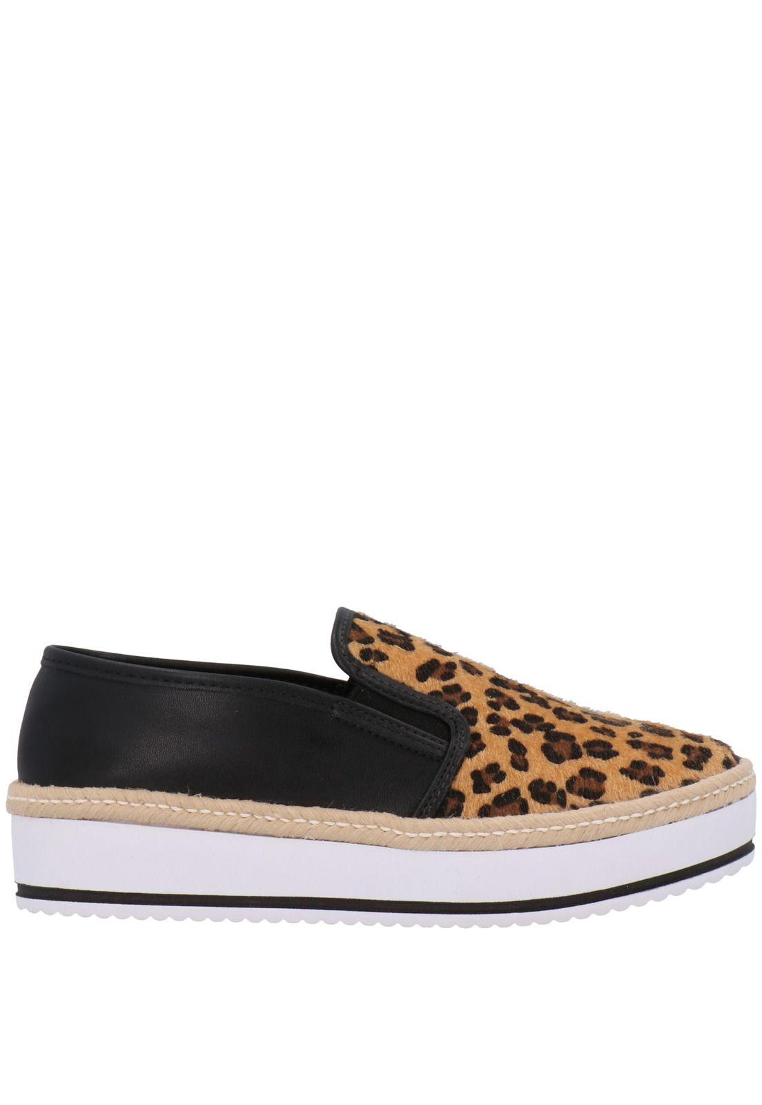 Slip On Laura Leopardo Mujer-0