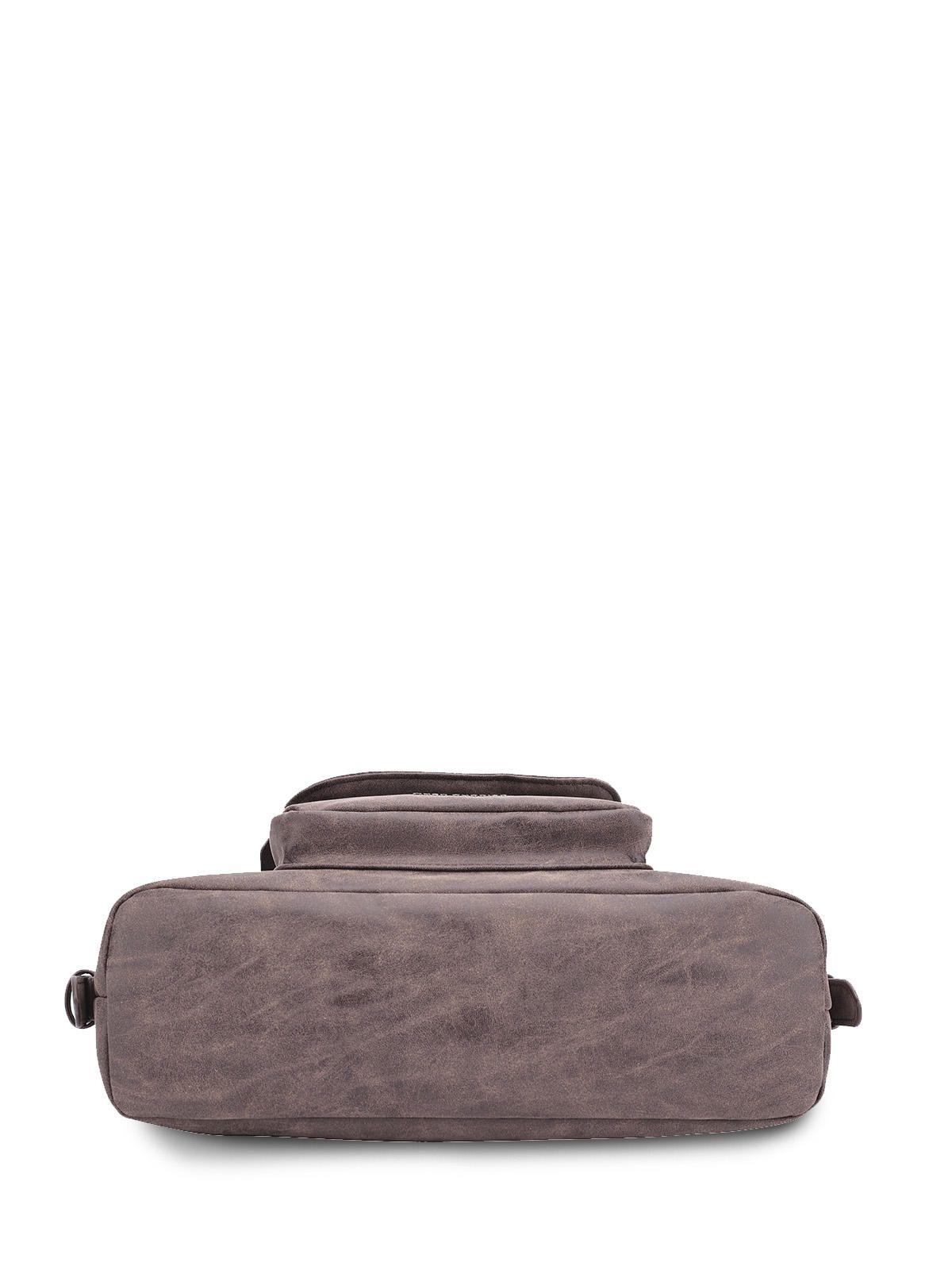 Cartera Ecocuero Mujer Dover Hobo Café-2