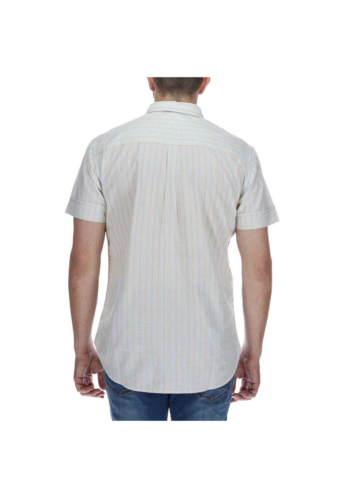 Camisa Hombre Foundation Switch Stripe Celeste-2