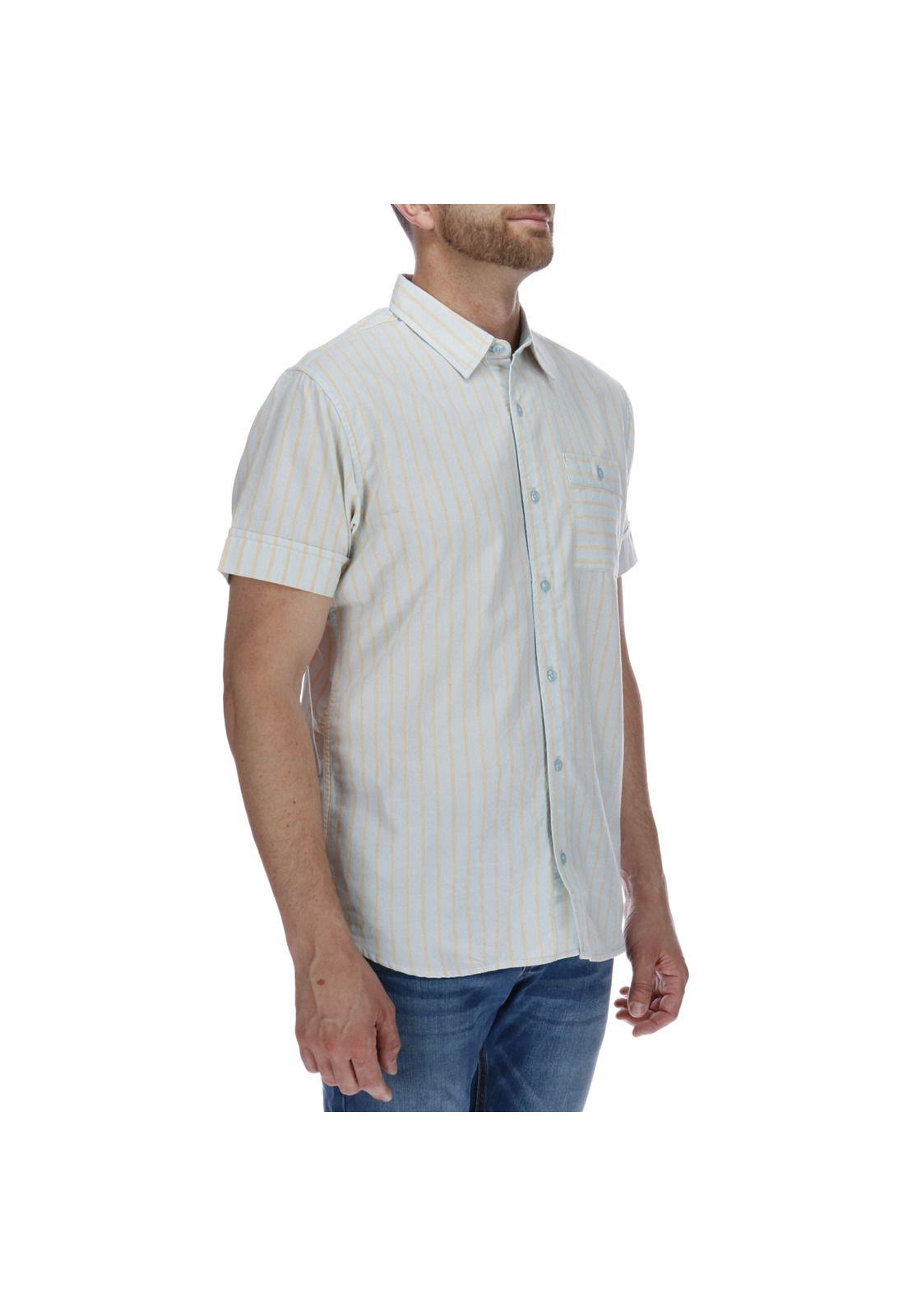 Camisa Hombre Foundation Switch Stripe Celeste-3