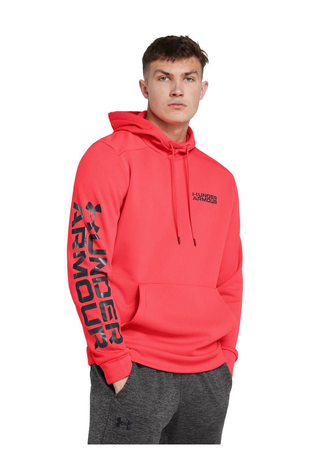 Polerón UA Armor Fleece® para hombre Rojo-3