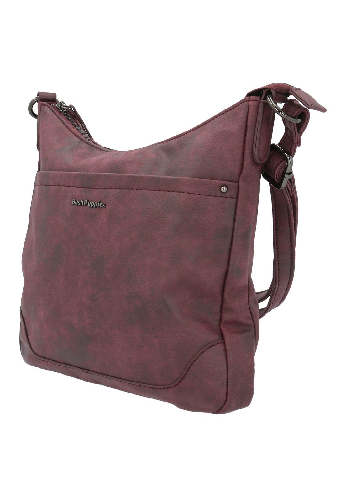 Cartera Mujer Baker Cross Burdeo-1
