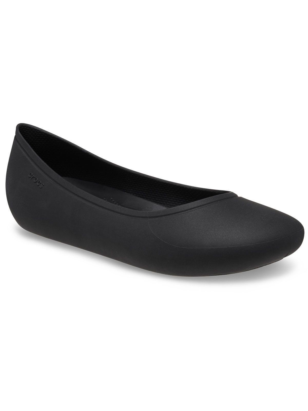 Sandalia Crocs Mujer Brooklyn Flat Negro-5