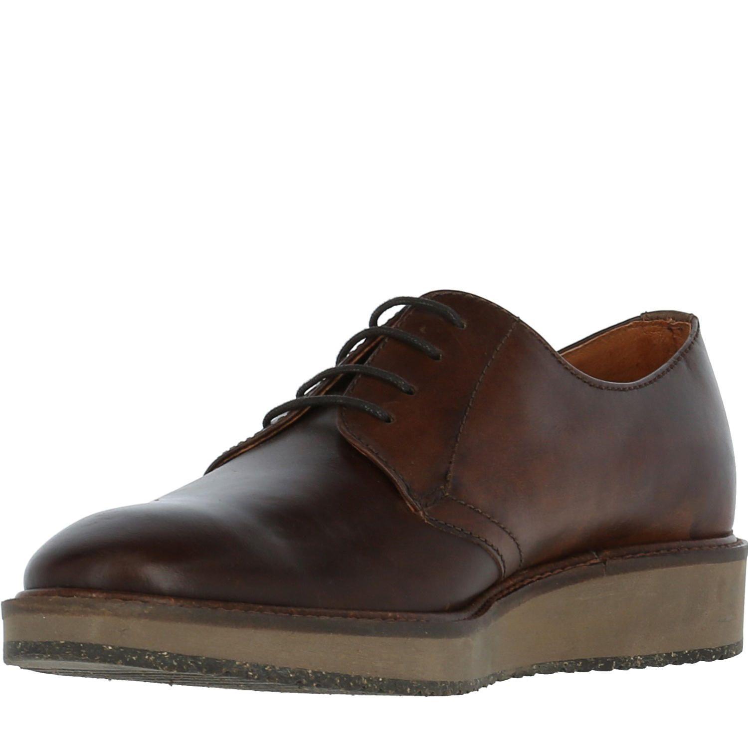 Zapato Cuero Burgos Café Hombre-1