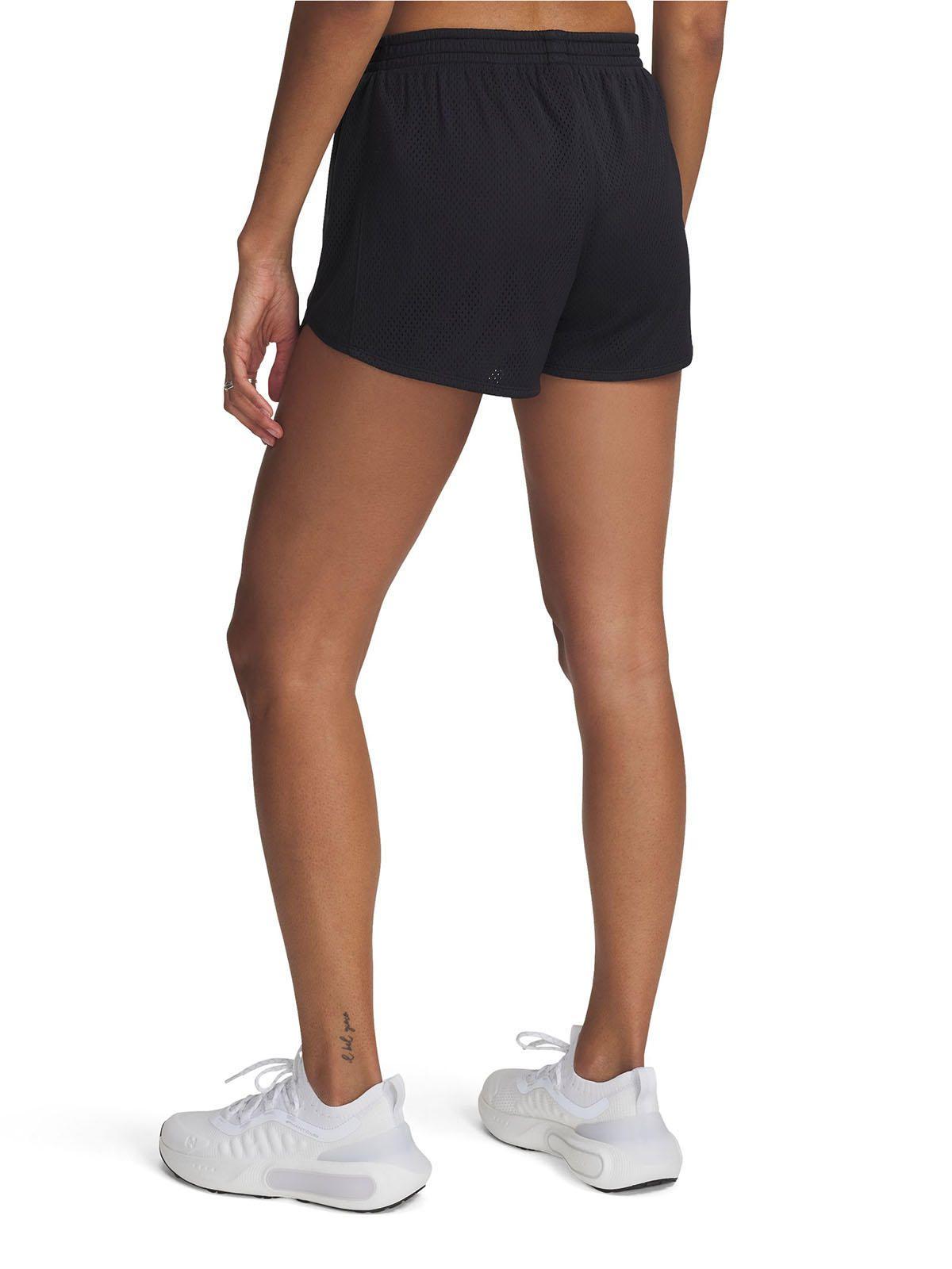 Shorts UA Tech Play Up Para Mujer Negro-1