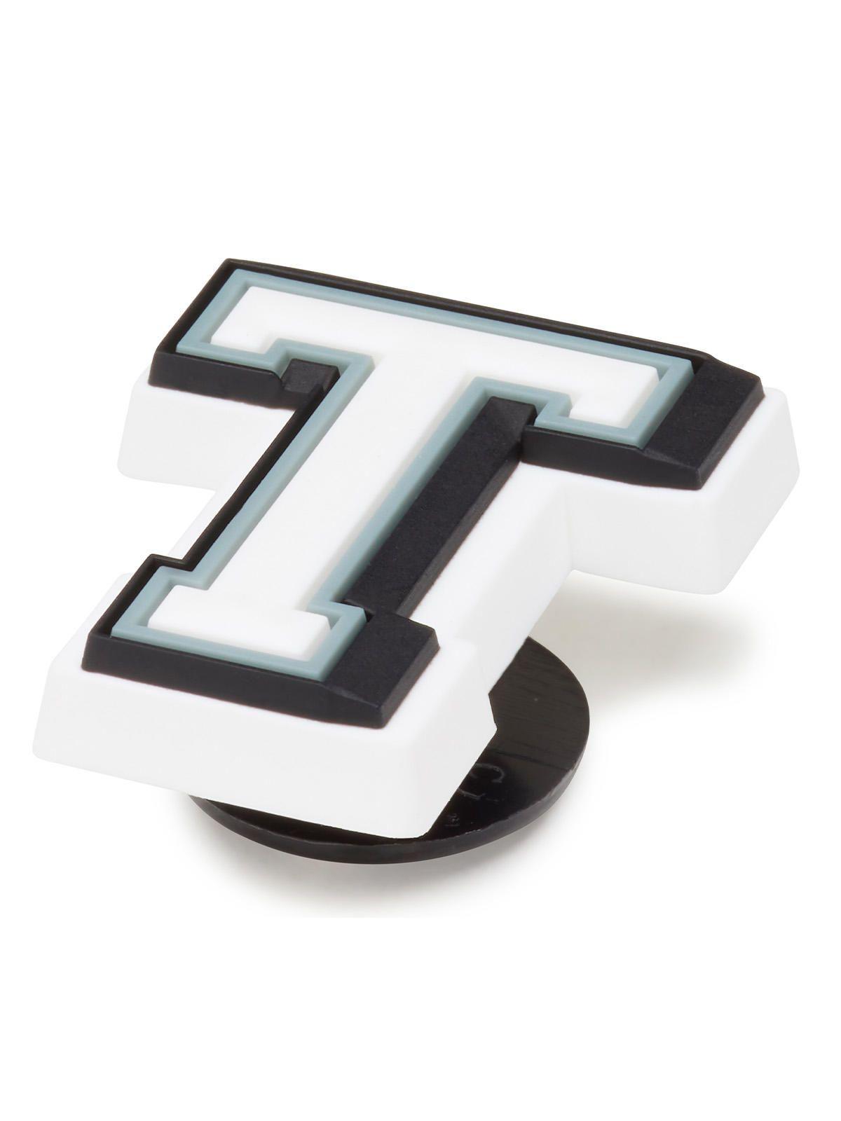 Jibbitz Crocs Letra T Blanca-2