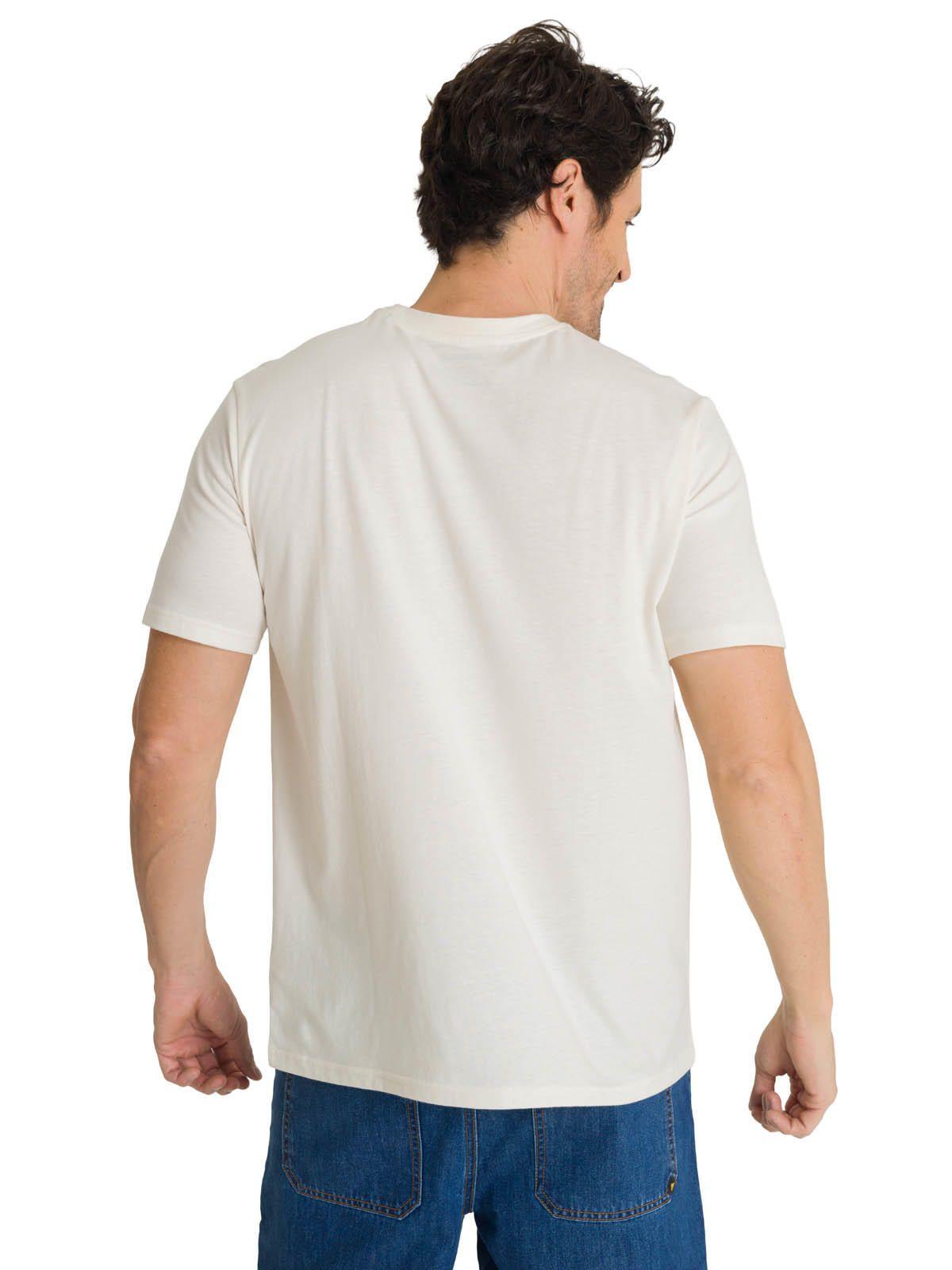 Polera Manga Corta Hombre Heritage Power For Crema-3