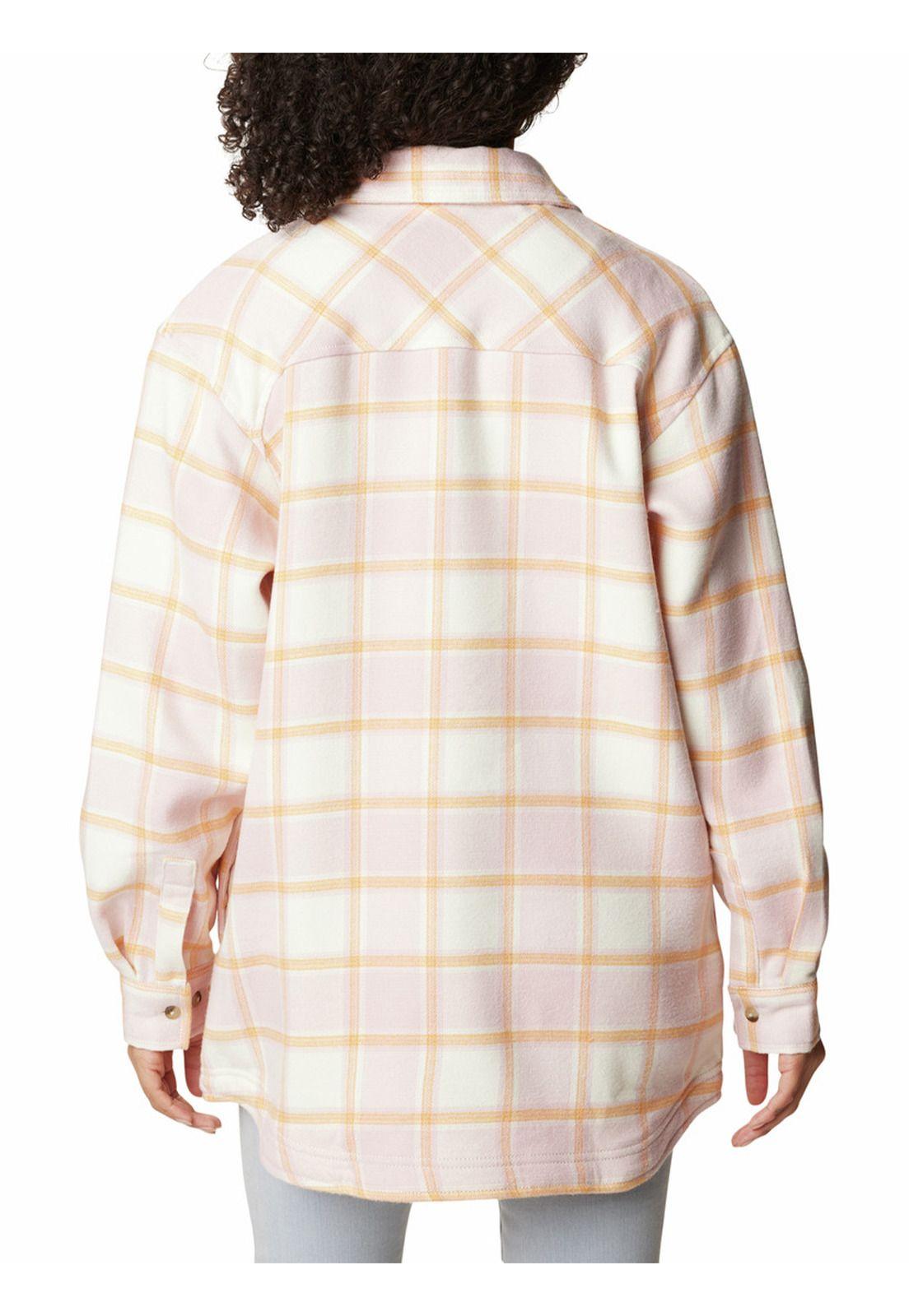 Camisa Manga Larga Mujer Calico Basin Rosado-6