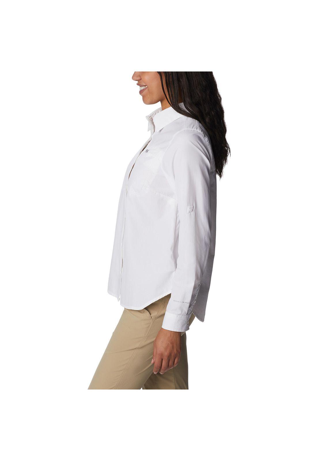 Camisa Silver Ridge 3.0 Ls Blanco Mujer-6