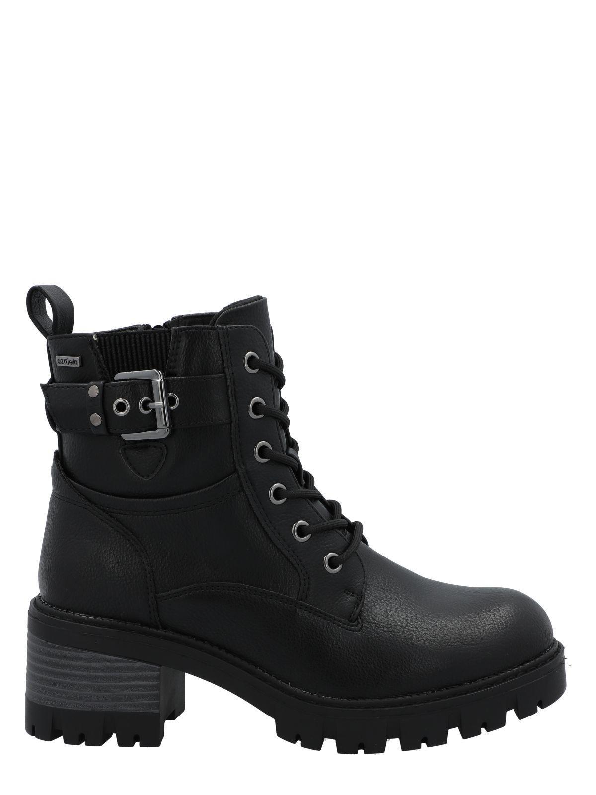 Botín Mujer Mara Negro-1