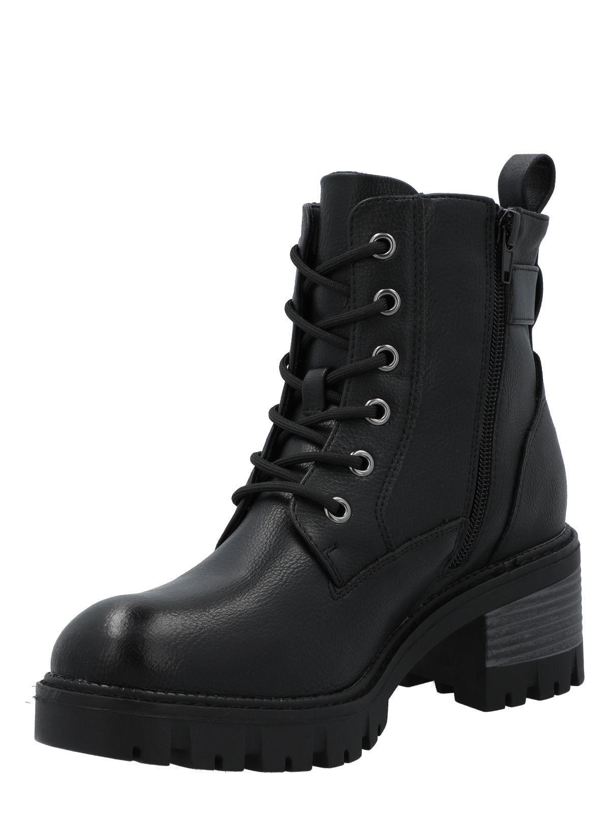 Botín Mujer Mara Negro-4