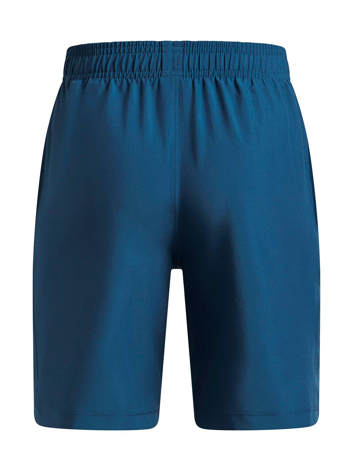 Short UA Woven Azul Niño-1