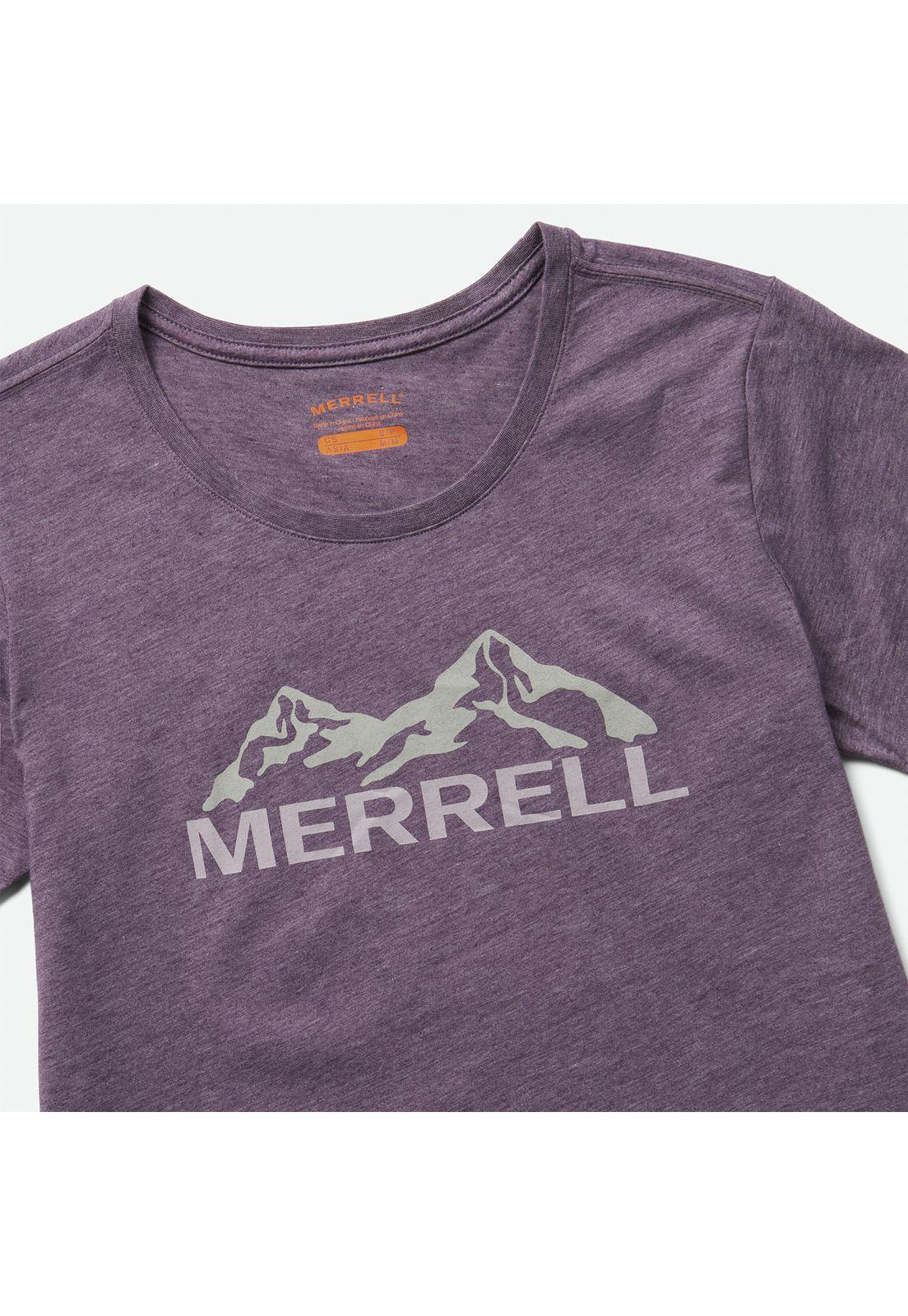 Polera Mujer Merrell Mnts Azul-1