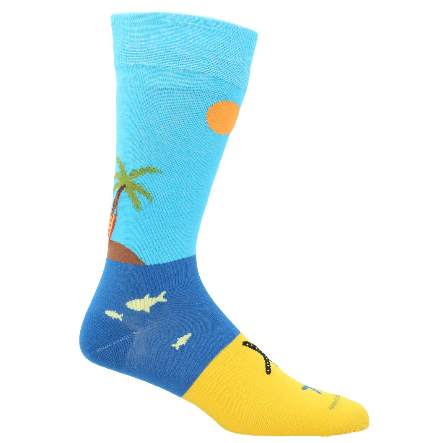 Calcetín Algodón Hombre C Diff Palm Multi-2