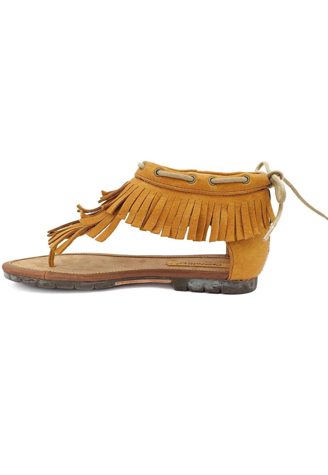 Sandalia Mujer Casual Jazmyne Mostaza-2