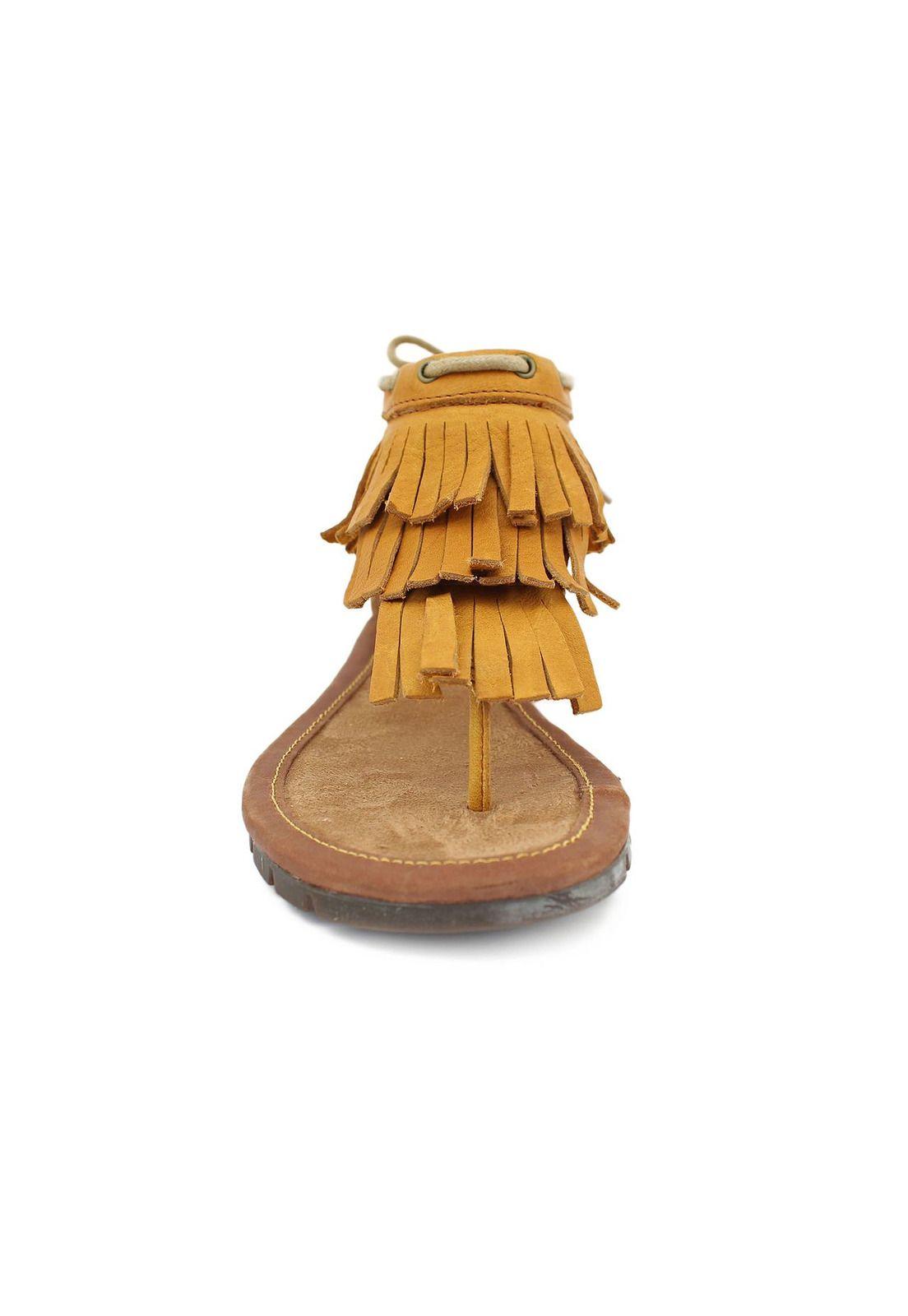 Sandalia Mujer Casual Jazmyne Mostaza-3